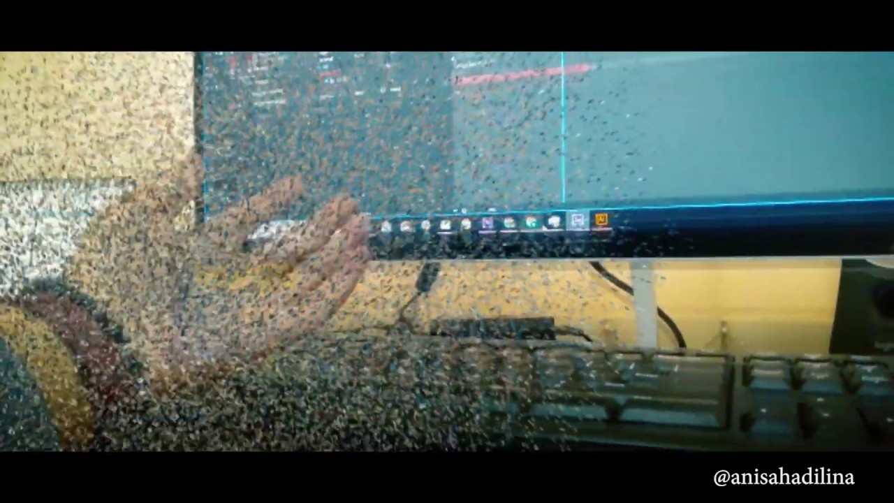 After Effect CC Scatterize #Avengers Disintegration Effect
