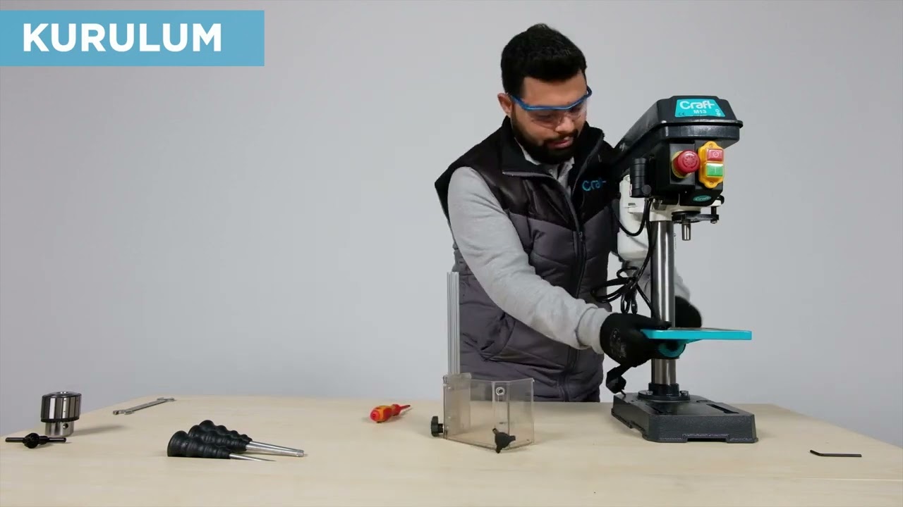 LİDER MAKİNA - Craft M13 Sütunlu Matkap Tezgahı