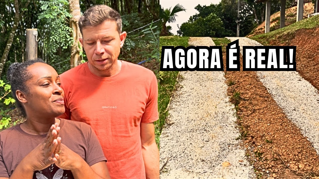 OQUE NÃO MOSTRAMOS NO TOUR 😱 | A ESTRADA FOI CONCRETADA