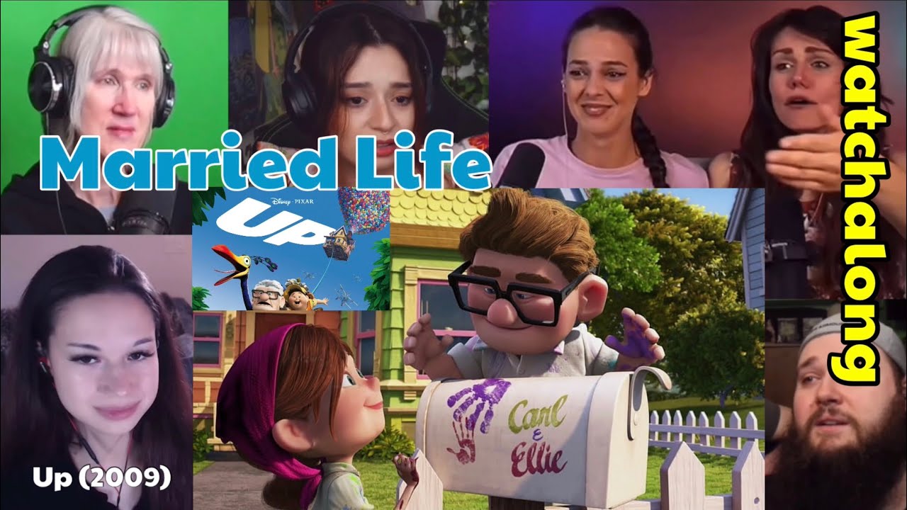Carl & Ellie Married Life | Up (2009) Realtime First Time Movie Reactions