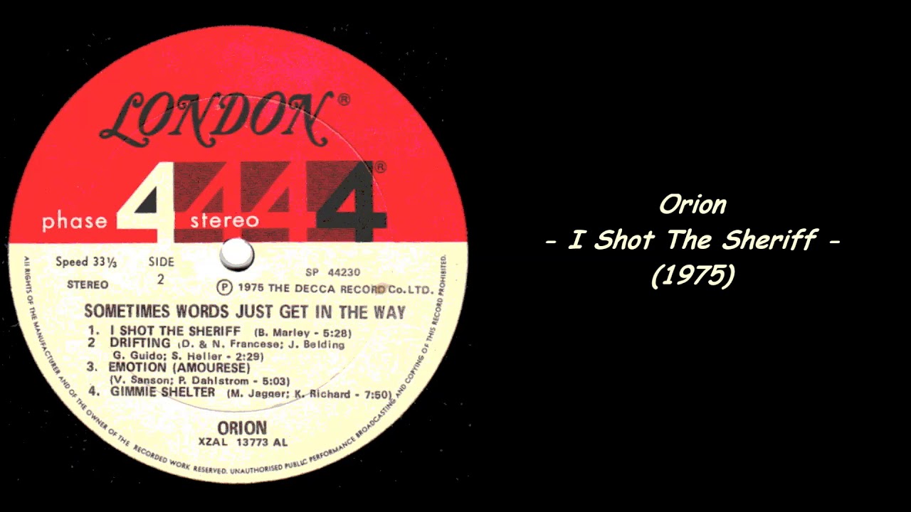 Orion - I Shot The Sheriff (1975)