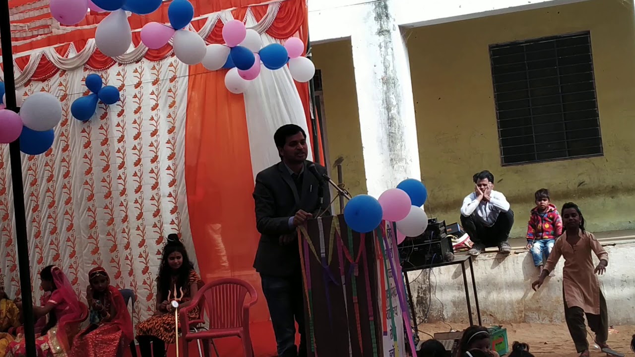 In the Annual Function of Village School