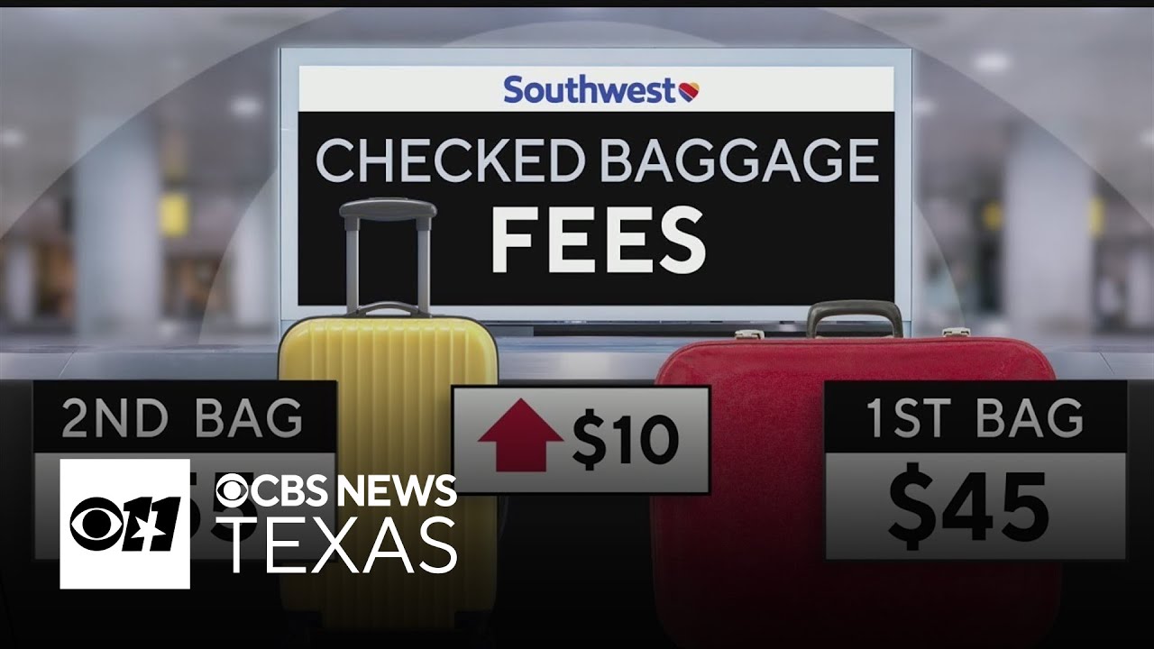Southwest raises checked‑bag fees as jet fuel costs surge