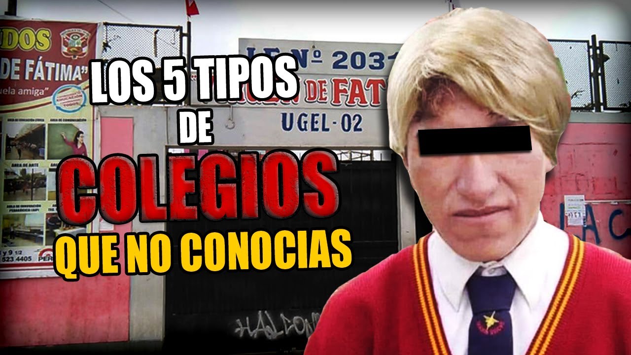 &iquest;&iexcl;Por qu&eacute; tantos!? Los COLEGIOS #top5 🖍️🖍️✅  [2004]