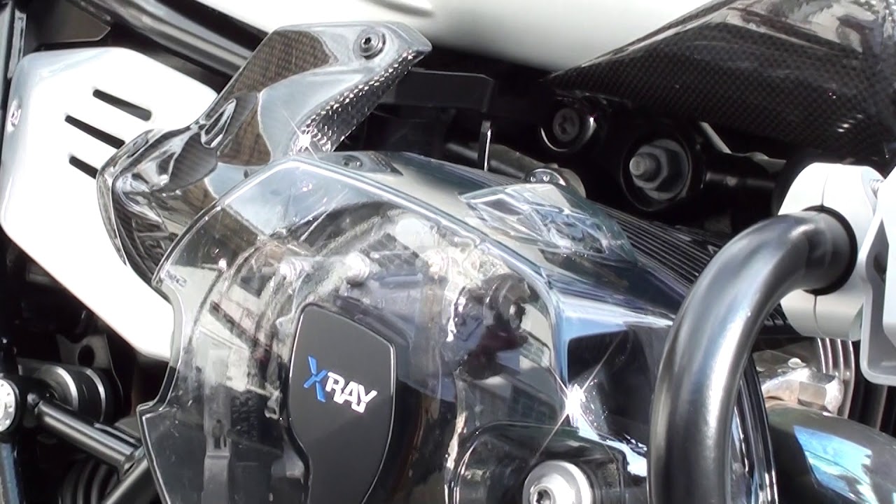 Transparente Ventildeckel BMW R NineT