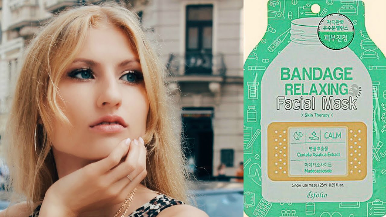 Маска для лица Успокаивающая Esfolio