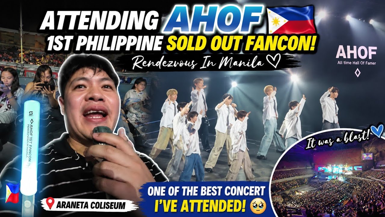 Attending Ahof 1st Philippine Sold Out Fancon | Rendezvous In Manila | MELWORLD | Vlog