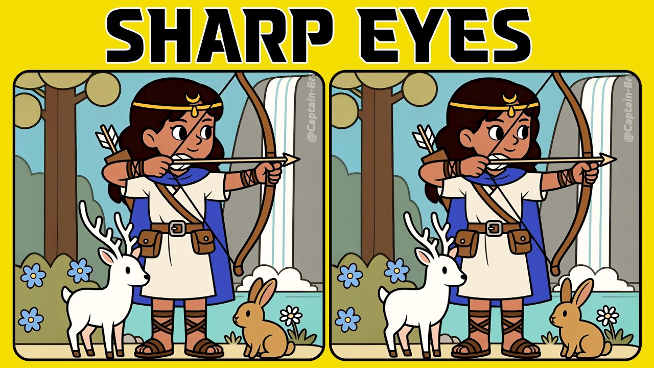 Spot the Difference Mind Stretching Puzzles (A Bit Tricky)