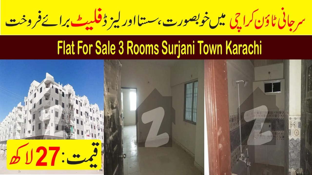 Corner Apartment For Sale Sector 5D, Surjani, Town Karachi, Sindh
