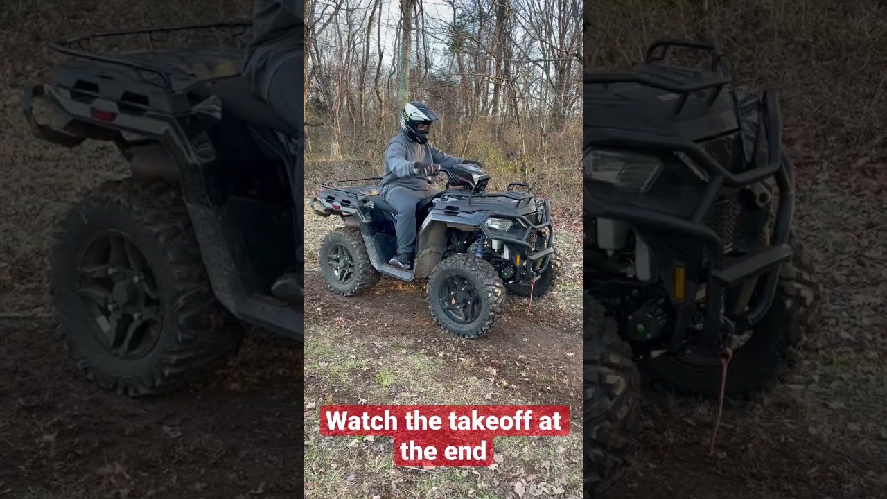 Polaris Sportsman 570 trail edition startup #quad #dirtbike #570#polarisrzr #polarisoffroad #fast