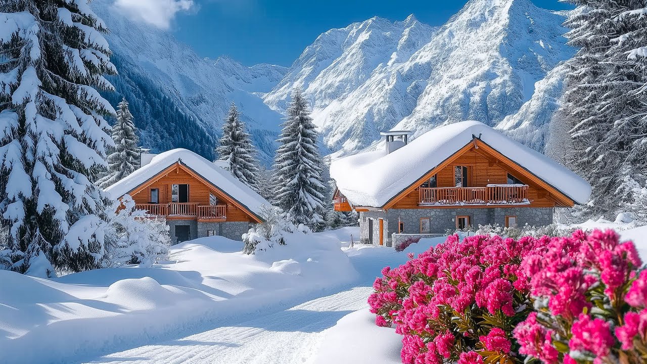 January’s Last Snow ~ Calming Winter Ambience for Stress Relief & Deep Relaxation | Healing Music ❄️