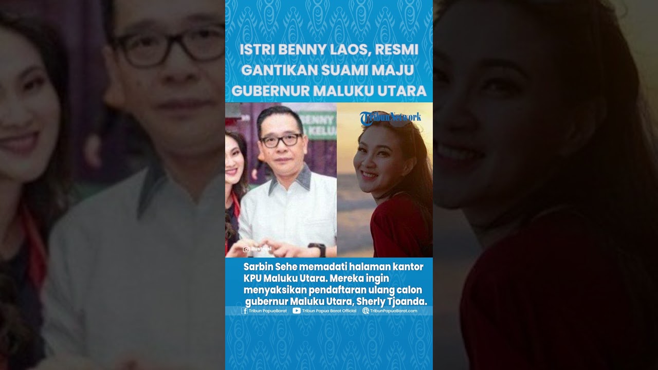 Sherly Tjoanda Resmi Gantikan Benny Laos Jadi Calon Gubernur Maluku Utara