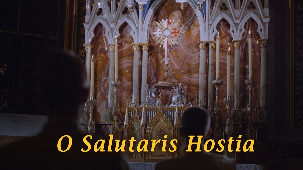 O Salutaris Hostia | Cântico gregoriano (Louvor Perene,  04 jun. 2021)