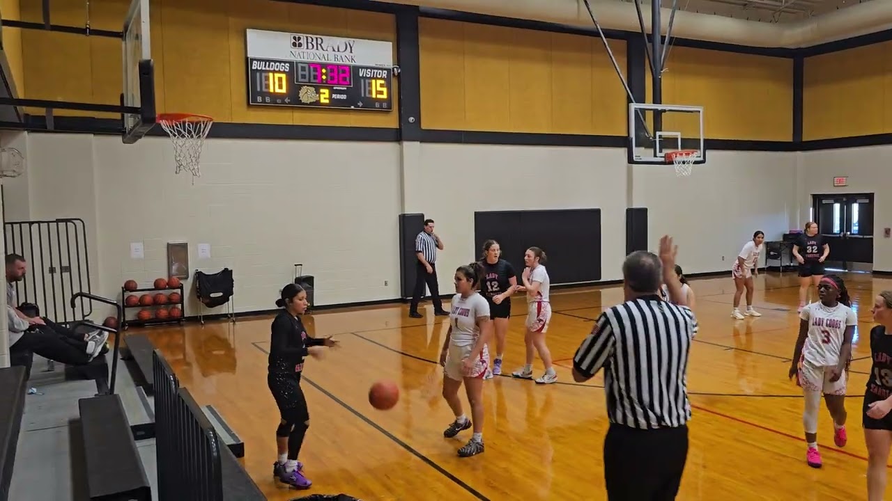 Ingram Lady Warriors Basketball vs Abilene Cooper - Brady Tourney 