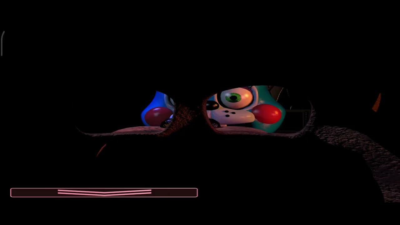 Jugando la quinta noche de fnaf 2