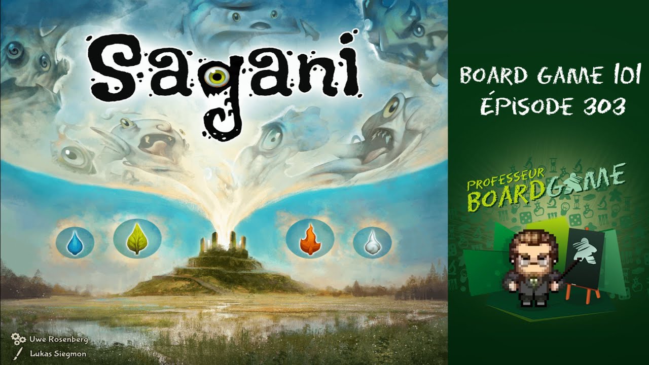 Board Game 101 (EP303) Sagani - Règles et critique