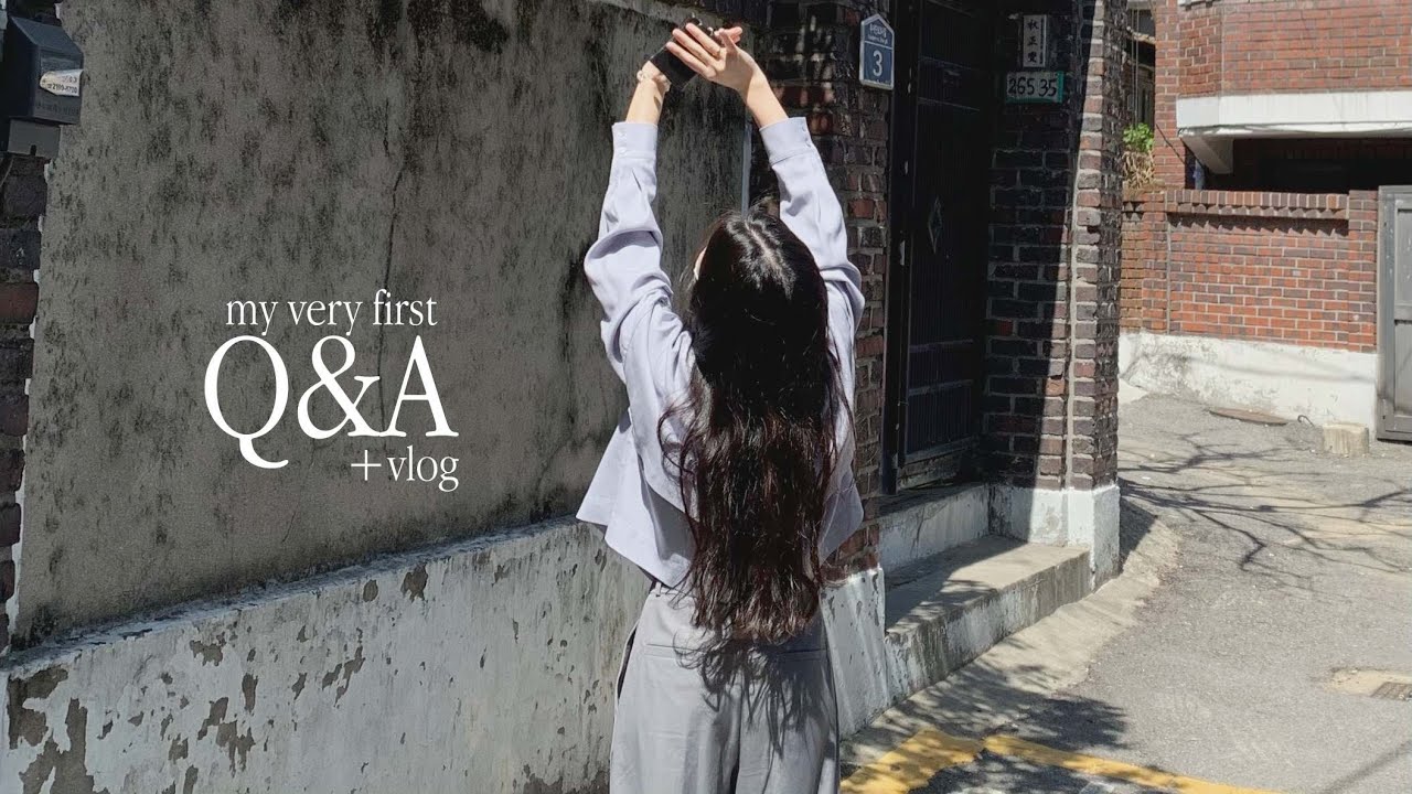 (eng.) 첫 Q&A 와 브이로그. 백수는 자주 쉬고 자주 산책하며 뽀짝뽀짝 놉니다.