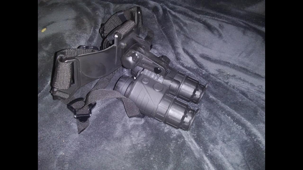 Sightmark Ghost Hunter 1x24 Gen 1, Red Dot on air soft gun and Night Vision. IR on and off.