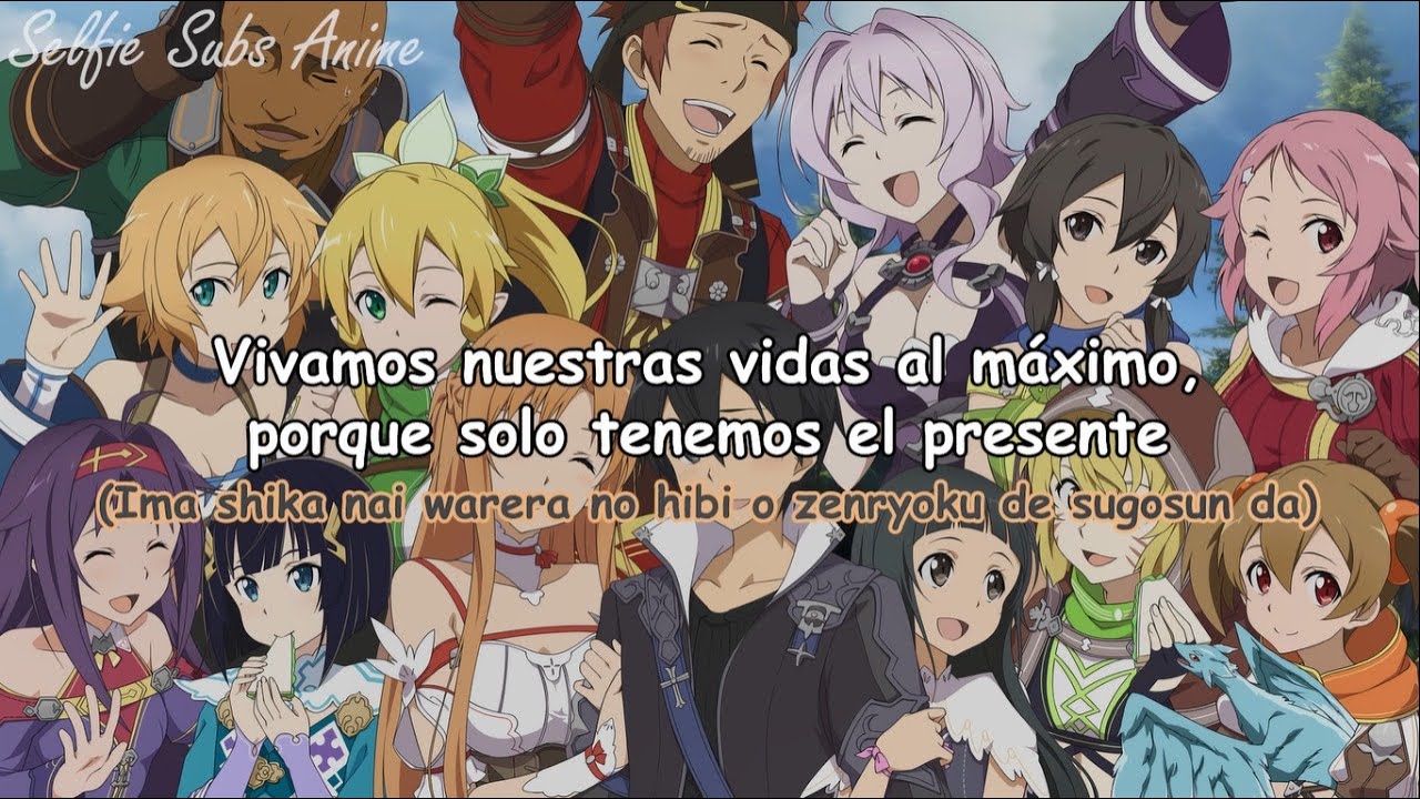 Sword Art Online ♭ Insert Song「Issai Gassai」(Sub Español)