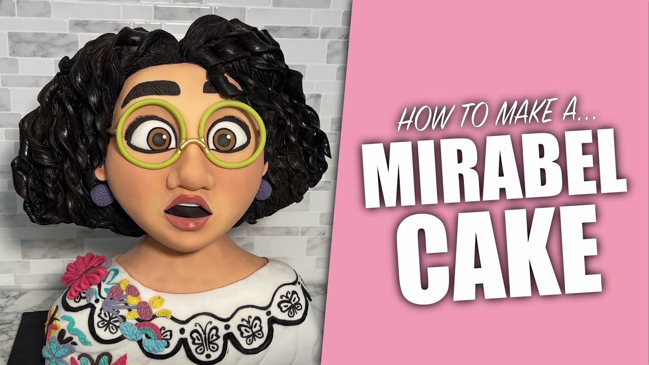 How to make a Mirabel | Encanto CAKE 🍰