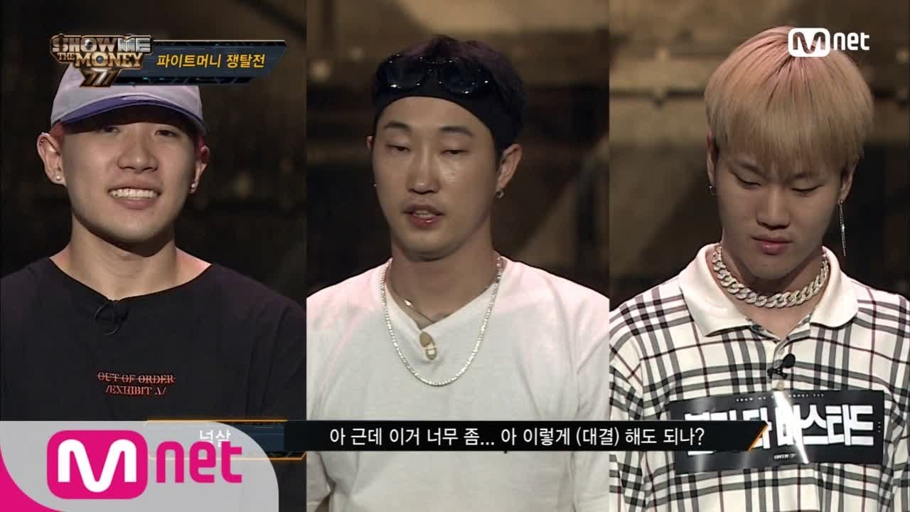 [ENG sub] Show Me The Money777 [3회] ′This is 힙합!′ 나플라vsEKvs불리 다 바스타드 @파이트머니 쟁탈전 180921 EP.3