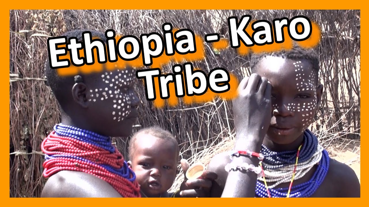 Ethiopia - Karo tribe in Kolcho (Lower Omo Valley)