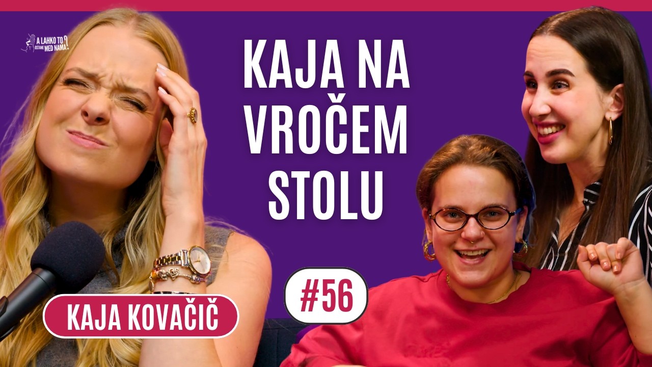 VROČI STOL: Kaja iz @Tistidnevivmesecu razkriva 🤫 | Ep. 56