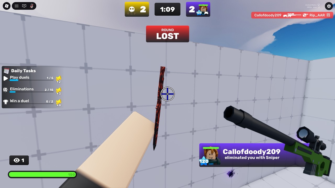 NOT ENDING THE VIDEO UNTIL I LOSE 2 TIMES IN ROBLOX RIVALS