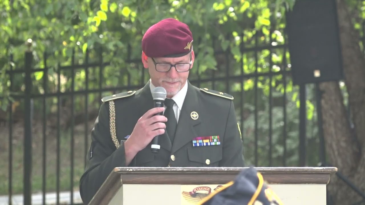 Battle of the Bulge Monument Wreath Laying Ceremony