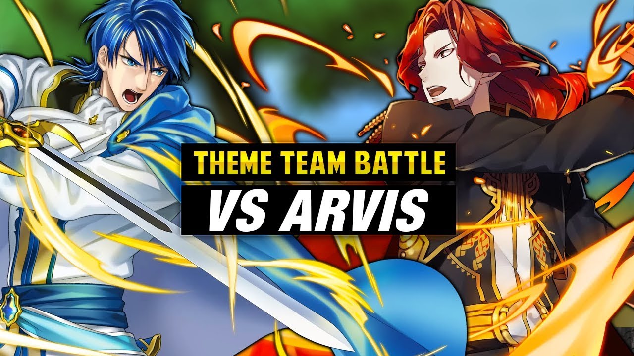 INFERNAL Arvis GHB Vs. Sigurd & FE4 Gen 1 Units - Fire Emblem Heroes Theme Team Battle