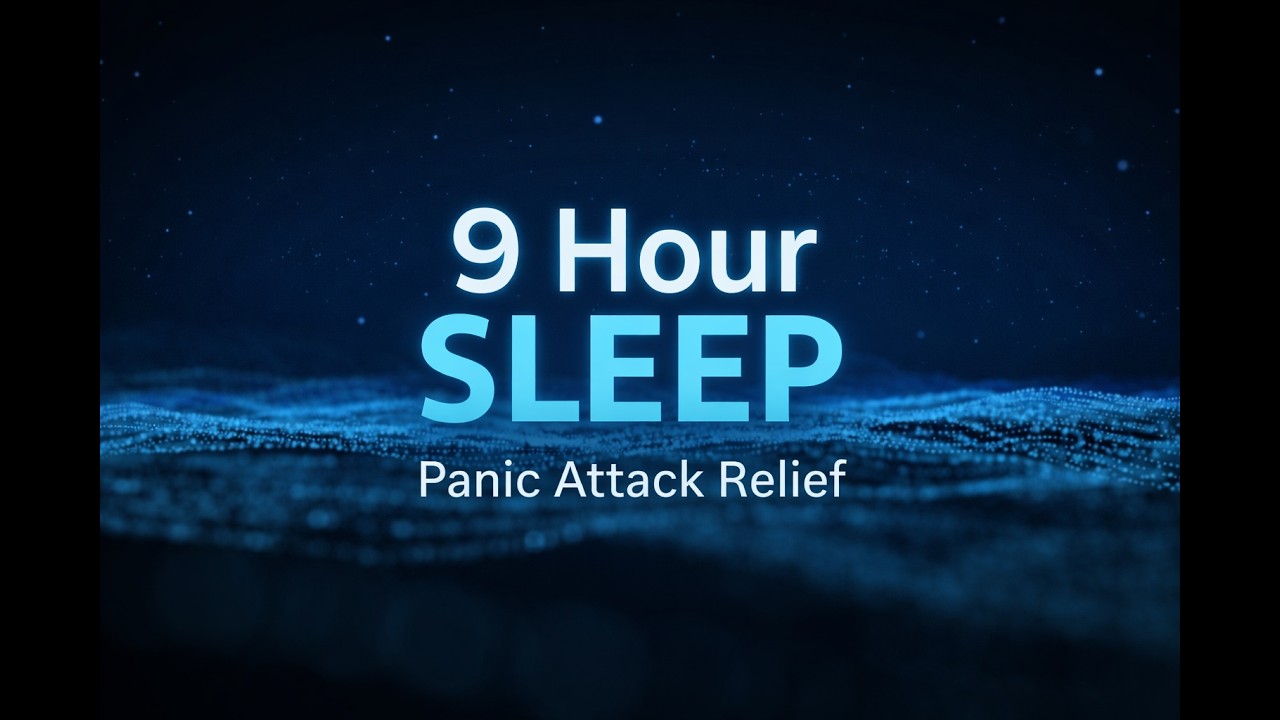 Anxiety Relief - sleep music with Moon Beach Waves