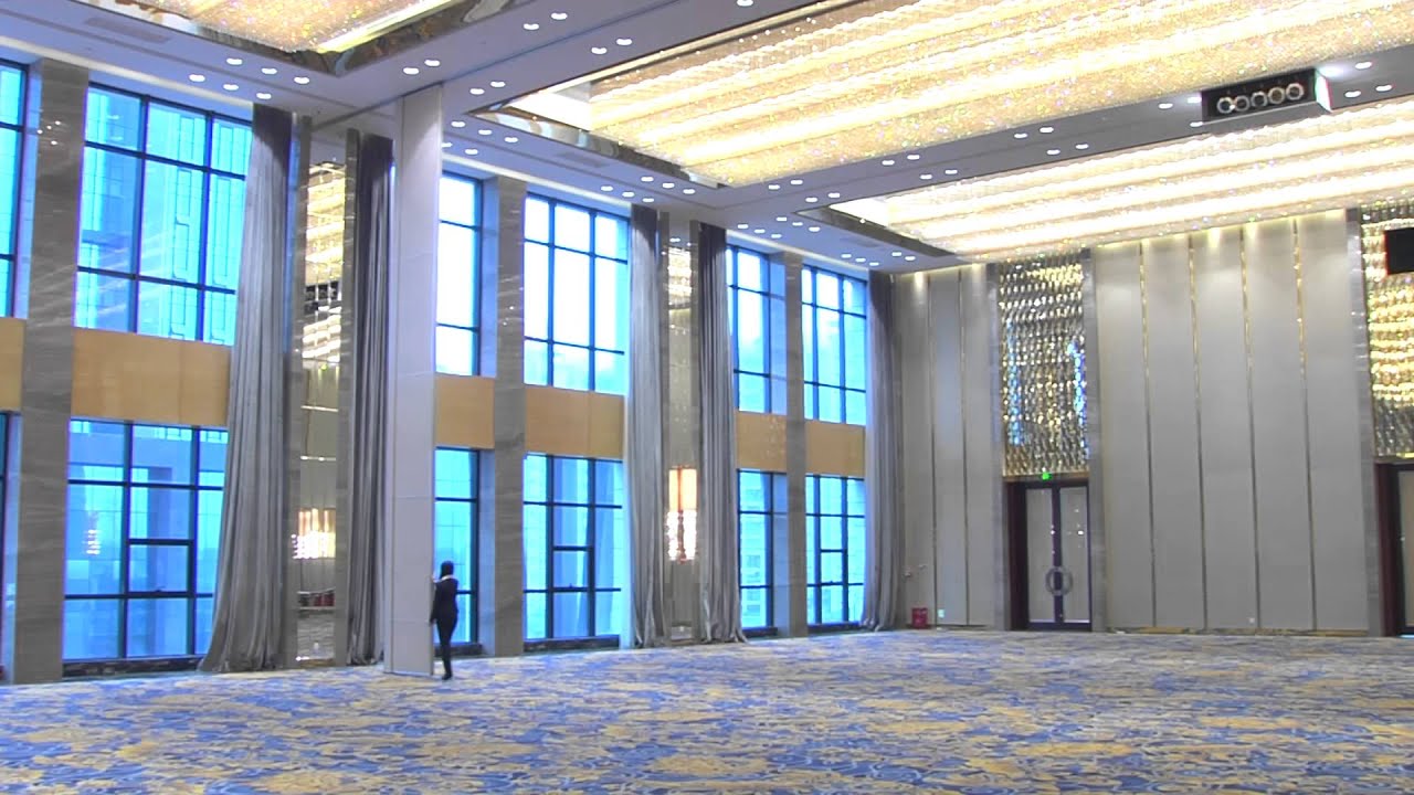 Movable partition wall operation shows-Neuwall Partition Wall