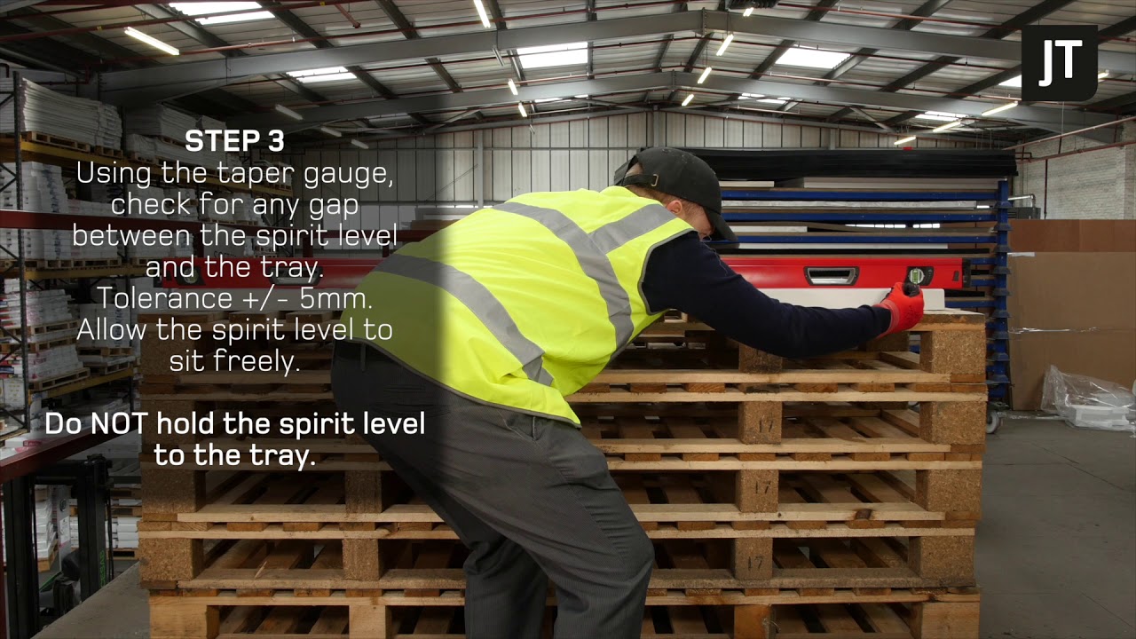 How to bow test and water test a shower tray correctly to identify bowing and pooling