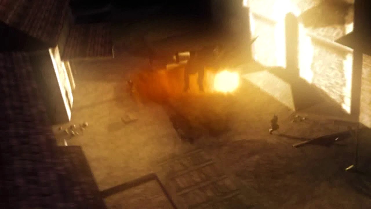 Gothic 2 Dragon Attack Cutscene HD 720p (English)