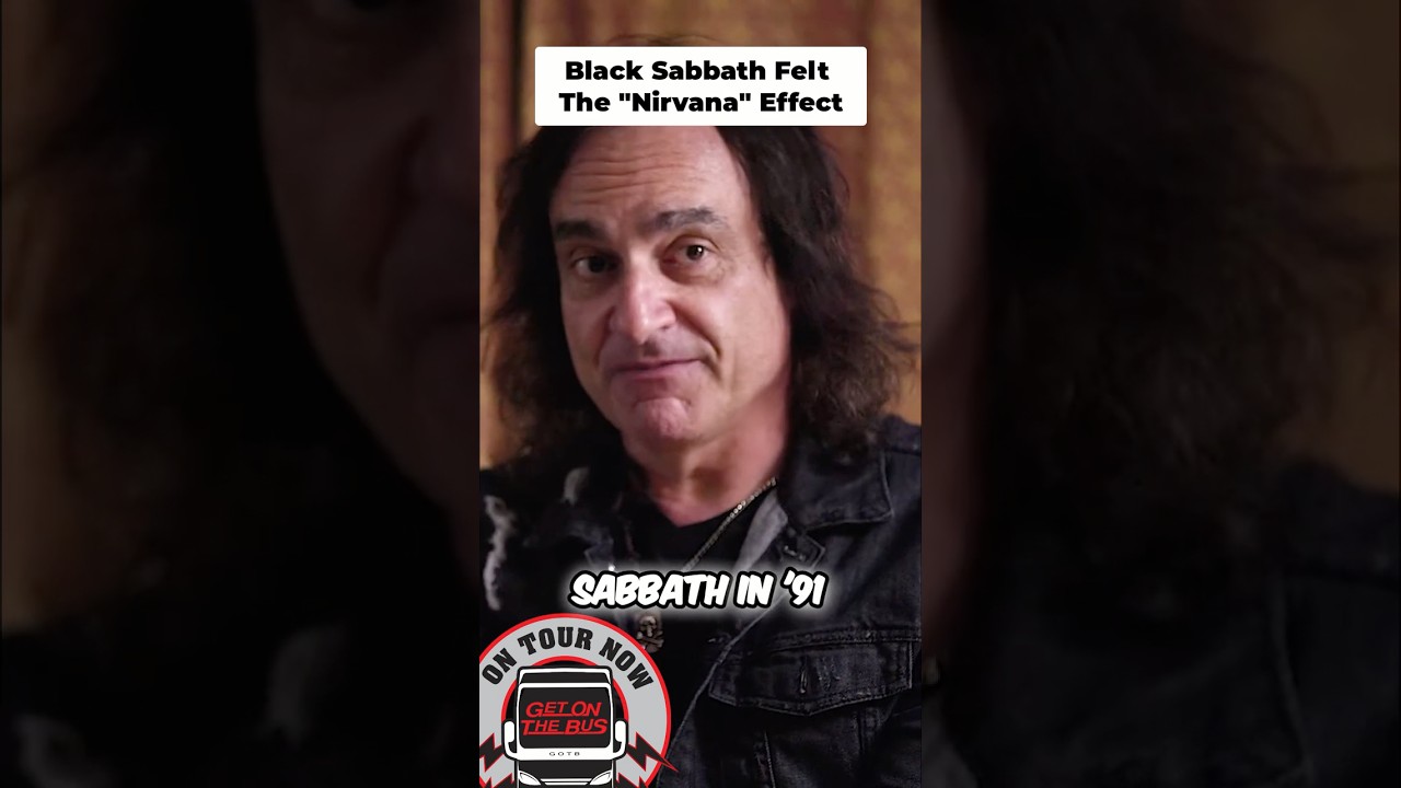 Black Sabbath в фургоне отеля Holiday Inn?... Эффект Nirvana! #blacksabbath #nirvana #getonthebus...