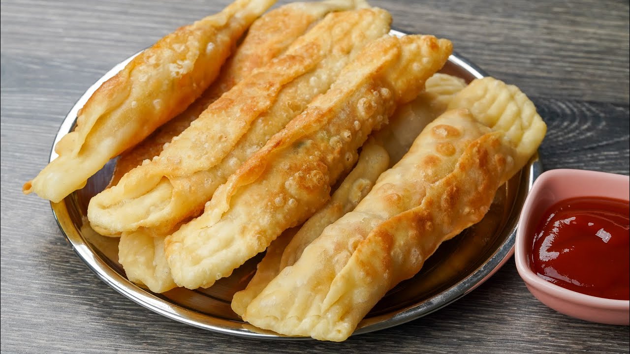 Aloo Patishapta Recipe | Fried Potato Patishapta Recipe | Easy Evening Snacks |  Potato Snack Recipe