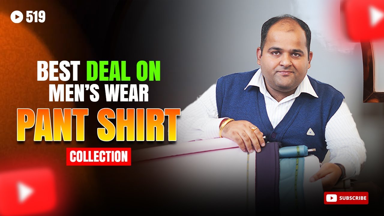 Top 5 Best Formal Fabrics for Men | Affordable Office Pant Shirt Collection | Latest Collection 2026