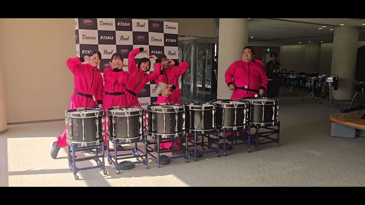 2026 Tokyo Phoenix Drum & Bugle Corps I&E Bass Drum Ensemble