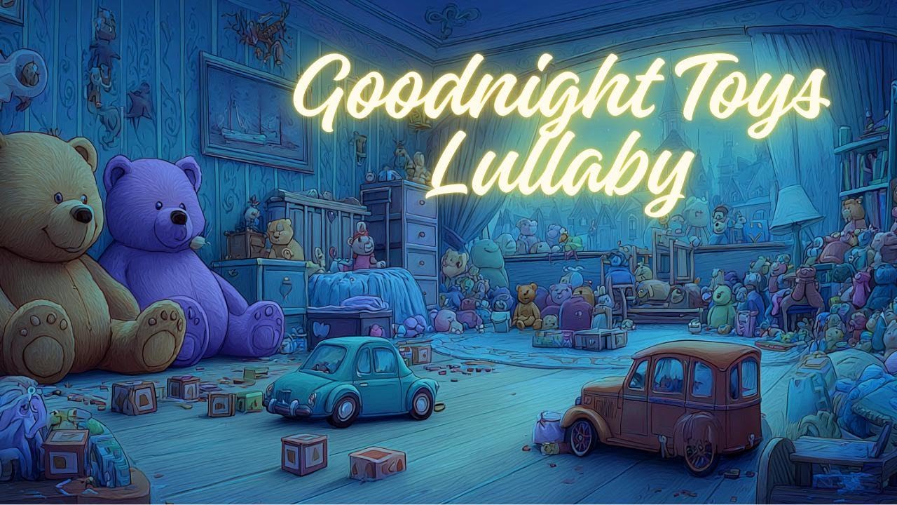Goodnight Toys Lullaby 🧸🌙 | Calm Bedtime Song for Babies & Toddlers