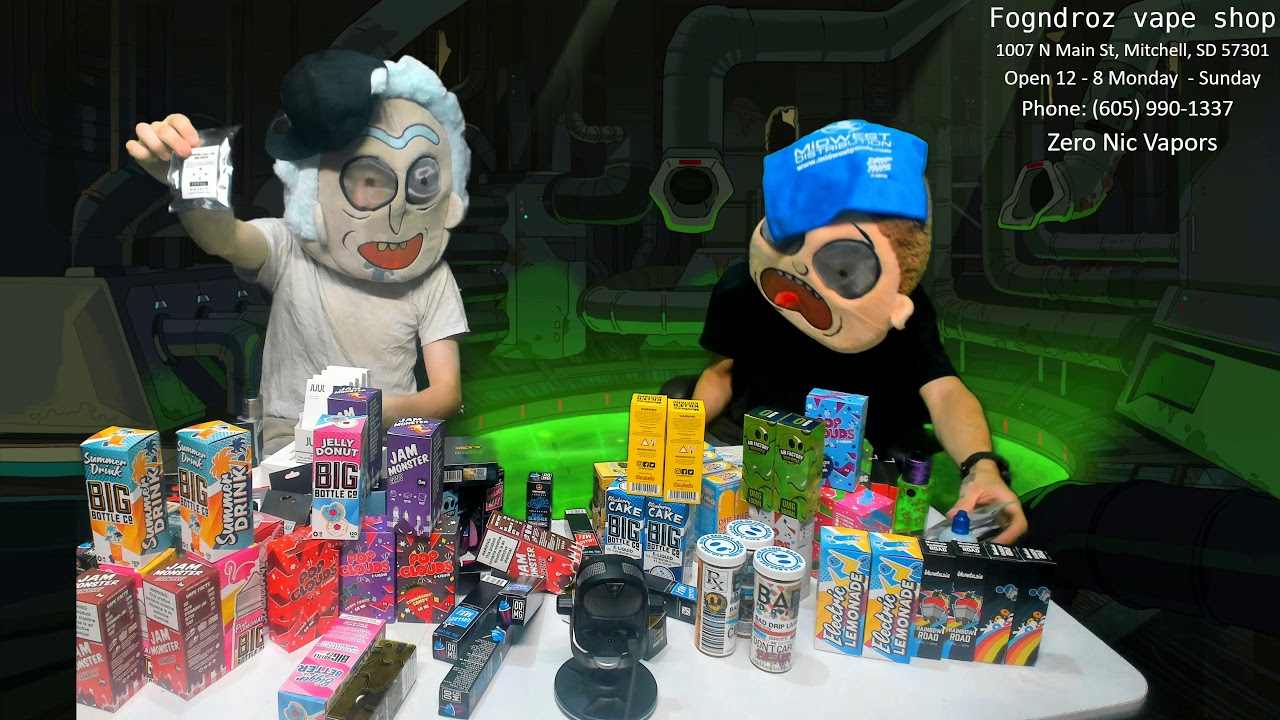 Rick and Morty UNBOXING VIDEO!!_fogndroz vape shop_