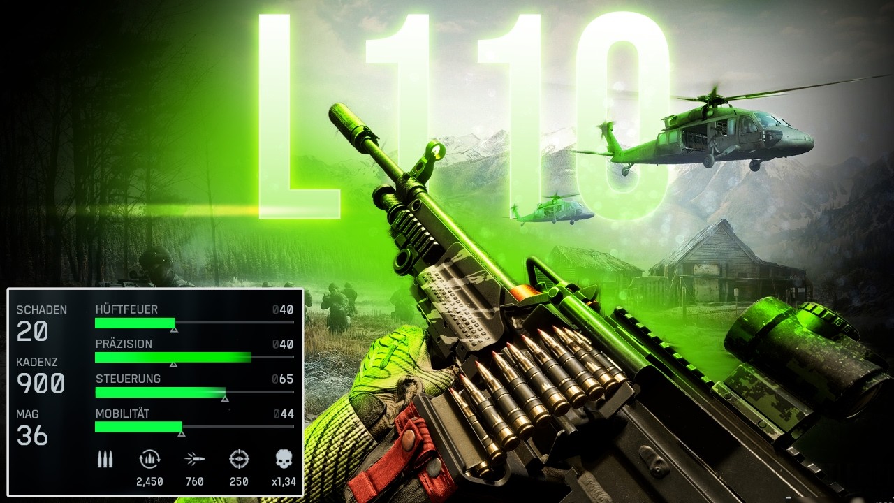 L110 LMG: Der Geheime LASER In Battlefield 6? 🎯 (Du Sagst - Ich Mach)