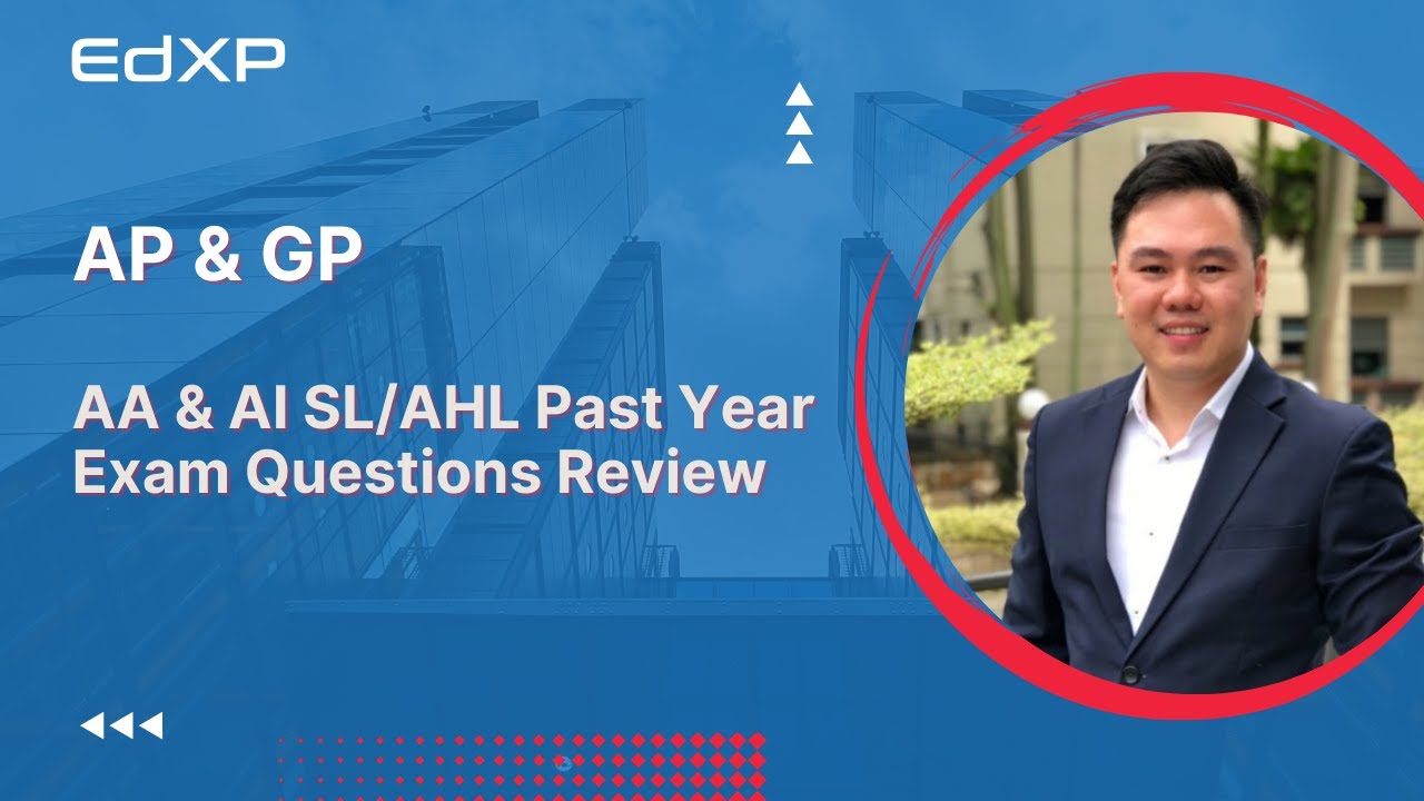 IBDP Math (AA SL 1.2-1.4, 1.8 | AI SL 1.2-1.4 | AHL 1.11) AP & GP Exam Questions Video Series