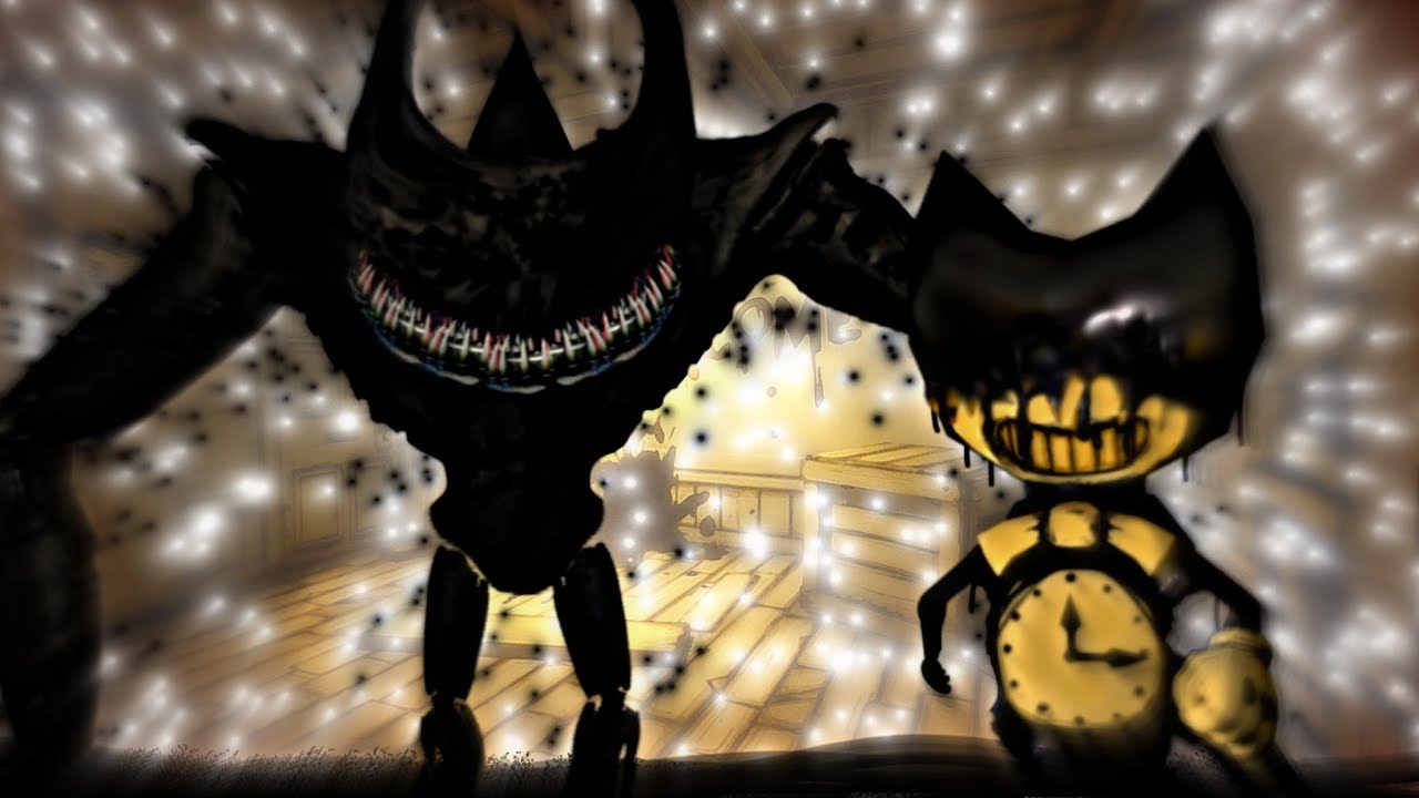 NIGHTMARE BEAST BENDY AND DEMON BENDY CLOCK l BATIM l SPEED EDIT l JHH_114 YT
