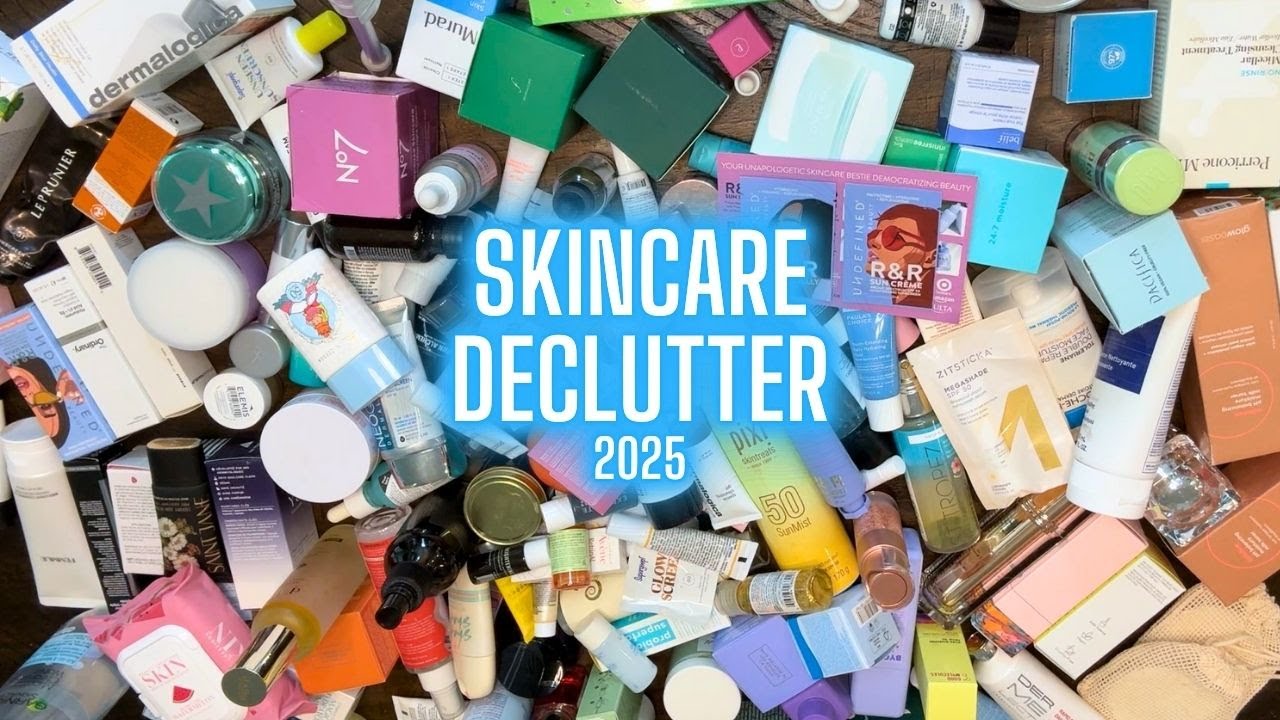 Giant Skincare Declutter | 2025