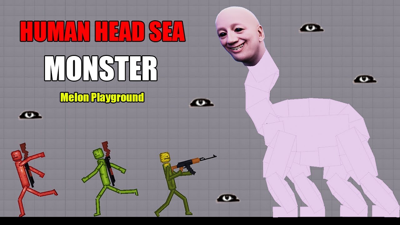 Sad Story HUMAN HEAD SEA MONSTER - People Playground