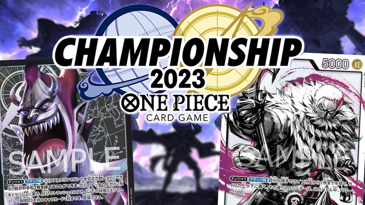 [OP06] Gecko Moria vs. Katakuri! - Tokyo, Japan One Piece TCG Championships