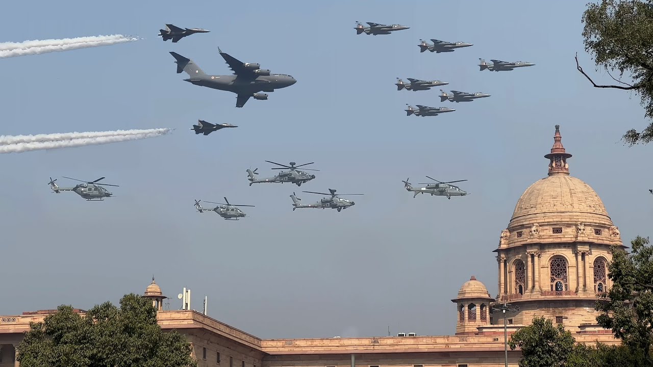 India Republic Day flyover 2023 🇮🇳