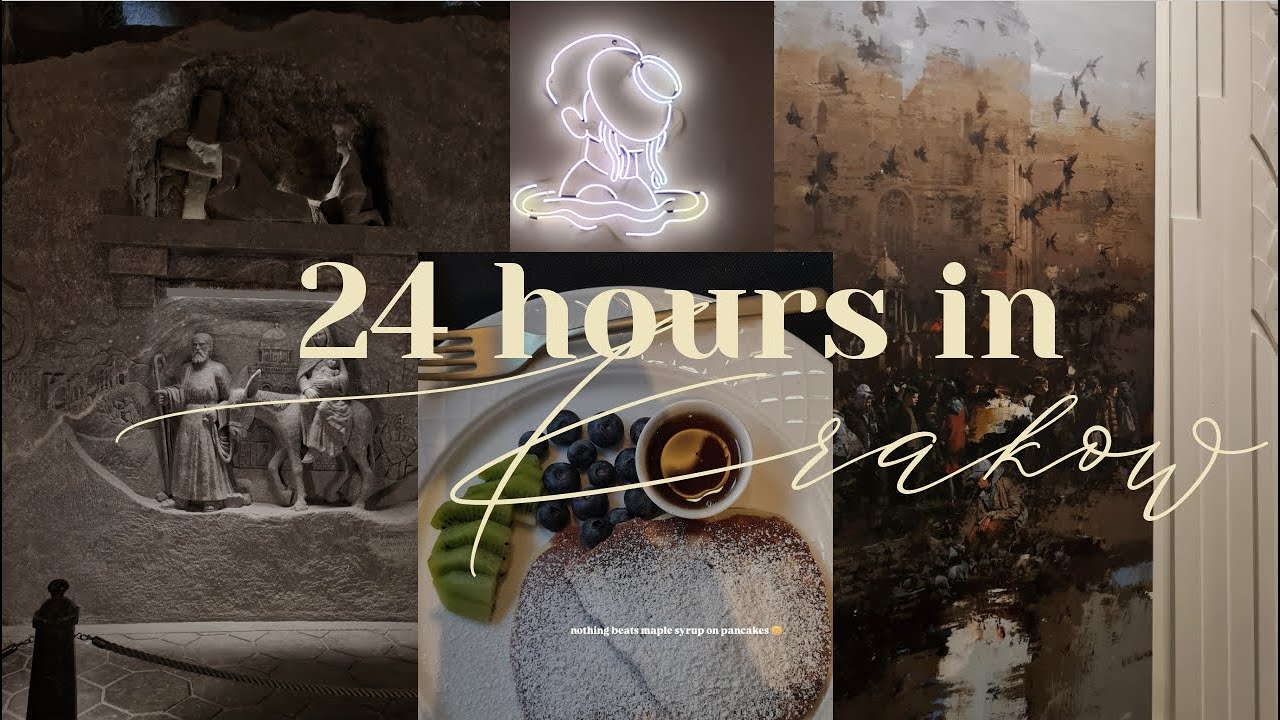 VLOG | 24 HOURS IN KRAKOW (things to do in krakow, salt mines & stare miasto)