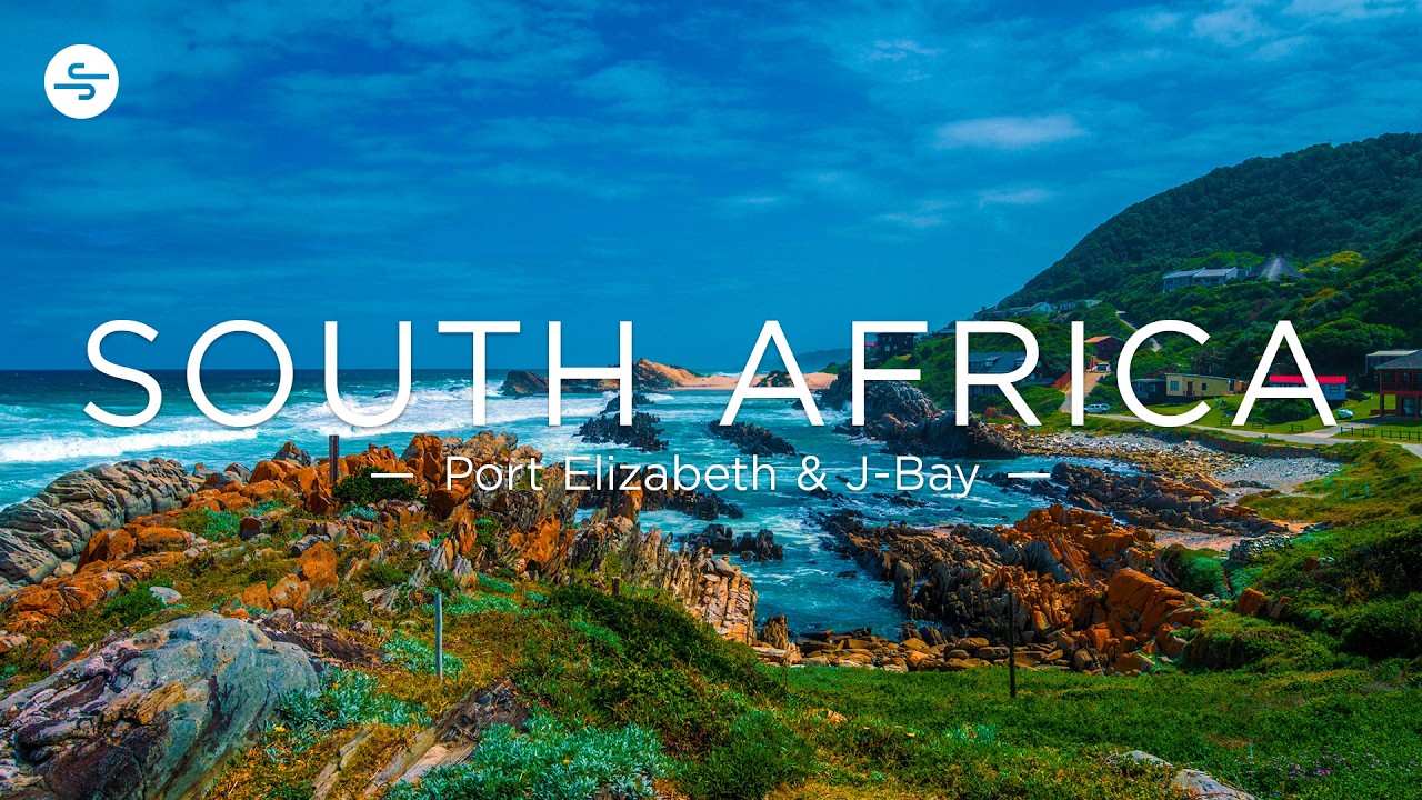 [4K UHD] Port Elizabeth & J-Bay, SOUTH AFRICA🇿🇦 Ambient Drone Film + Smooth Electro Music for Relax