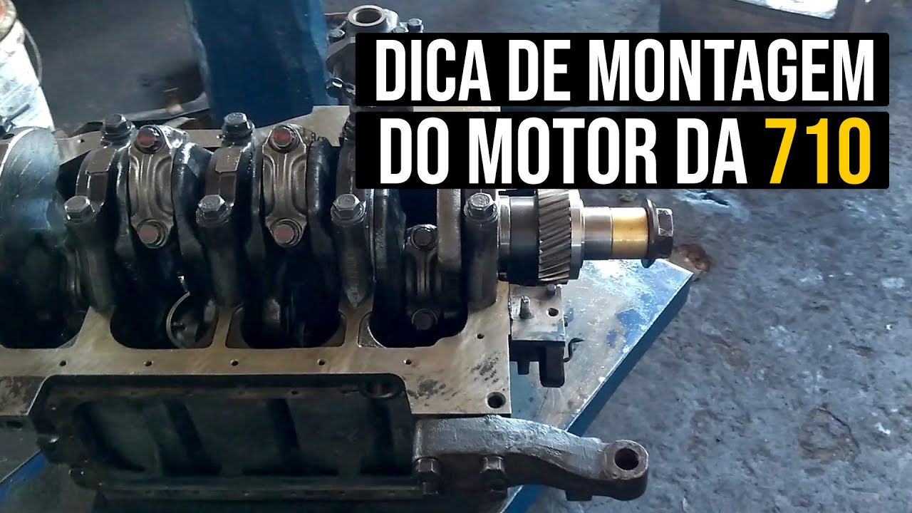 Dica de montagem do motor da 710